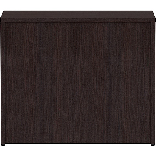 Lorell Essentials Series Box/Box/File Lateral File 29.5" Height x 35.5" Width x 22" Depth Lateral File, x 1" Thickness Side Panel - 4 x File, Box Drawer(s) - Finish: Espresso Laminate (LLR18273)