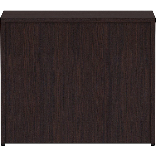 Lorell Essentials Series Box/Box/File Lateral File 29.5" Height x 35.5" Width x 22" Depth Lateral File, x 1" Thickness Side Panel - 4 x File, Box Drawer(s) - Finish: Espresso Laminate (LLR18273)