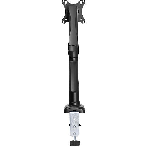 Lorell Mounting Arm for Monitor - Black Height Adjustable - 1 Display(s) Supported - 14.30 lb Load Capacity - 75 x 75, 100 x 100 - 1 Each (LLR99800)