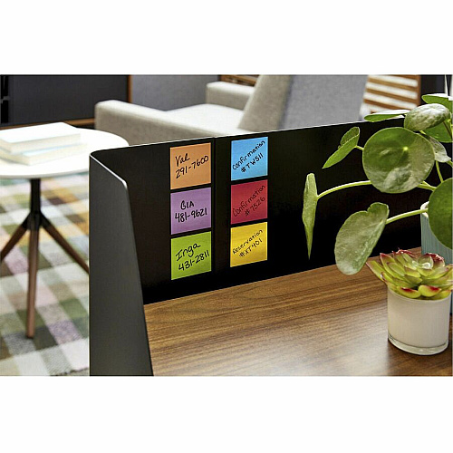 Post-it&reg; Super Sticky Notes - Energy Boost Color Collection 2" Flag/Note Width x 2" Flag/Note Length - Square - 90 Sheets per Pad - Multicolor - Paper - Super Sticky, Adhesive, Recyclable, Residue-free - 18 / Pack (62218SSAUC)