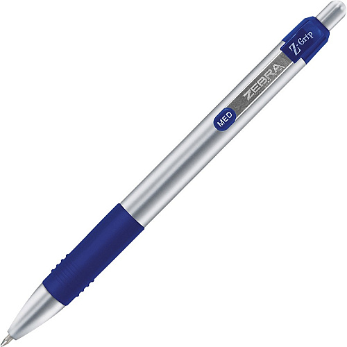 Zebra Pen Z-Grip Elite Metal Retractable Ballpoint Pen (27020)