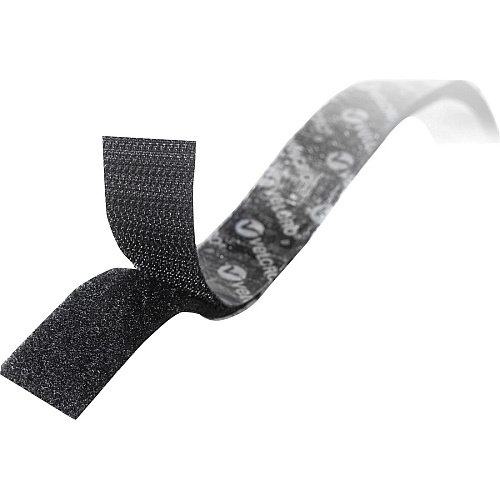 VELCRO&reg; Sticky Back Fasteners 16.67 yd Length x 0.75" Width - 1 / Roll - Black (30079)