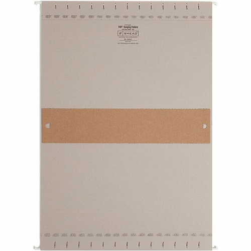Smead TUFF 1/3 Tab Cut Legal Recycled Hanging Folder 8 1/2" x 14" - 3" Expansion - Top Tab Location - Assorted Tab Position - 14 pt. - Steel Gray - 10% Recycled - 18 / Box (64341)