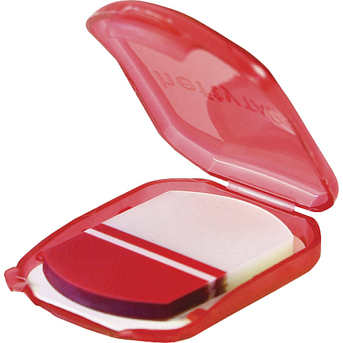 LEE Clip Dispenser Index Tabs Write-on Tab(s) - 1.75" Tab Height x 1.25" Tab Width - Assorted Tab(s) - 75 / Pack (13114)