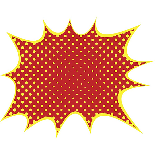 FranklinCovey Geographics Cosmic Burst Shapes Poster Board Fun and Learning, Project, Sign, Display, Art - 18" Height x 14" Width - Multi - 8 / Pack (24756)