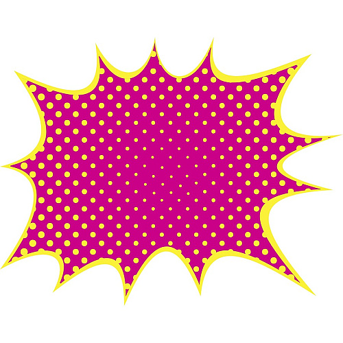 FranklinCovey Geographics Cosmic Burst Shapes Poster Board Fun and Learning, Project, Sign, Display, Art - 18" Height x 14" Width - Multi - 8 / Pack (24756)