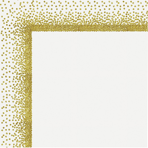 FranklinCovey Geographics Confetti Gold Design Poster Board Fun and Learning, Project, Sign, Display, Art - 28" Height x 22" Width - Yellow - 25 / Carton (24759)