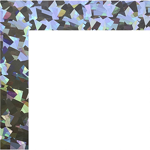 FranklinCovey Geographics Ultra Brite Holographic Poster Board Fun and Learning, Project, Sign, Display, Art - 28" Height x 22" Width - 25 / Carton - White, Silver (24443)