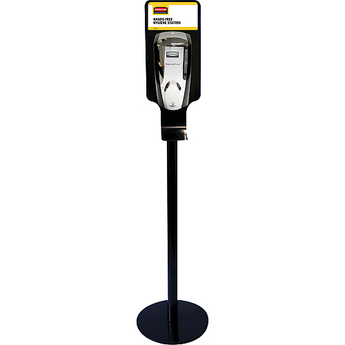 Rubbermaid Commercial AutoFoam Dispenser Stand 59.25" Height - Freestanding - Metal - Black (FG750824)