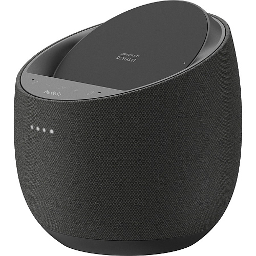 Belkin SOUNDFORM ELITE Bluetooth Smart Speaker - 150 W RMS - Google Assistant, Alexa Supported - Black 40 Hz to 20 kHz - Wireless LAN - 1 Pack (G1S0001TTBK2)
