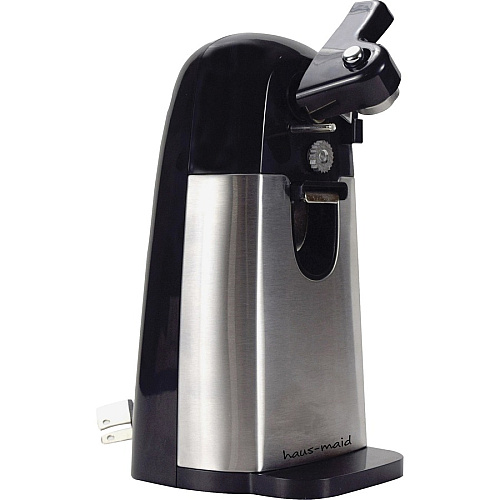 RDI Electric Can Opener Built-in Magnet, Durable - Black (OGCO4400)