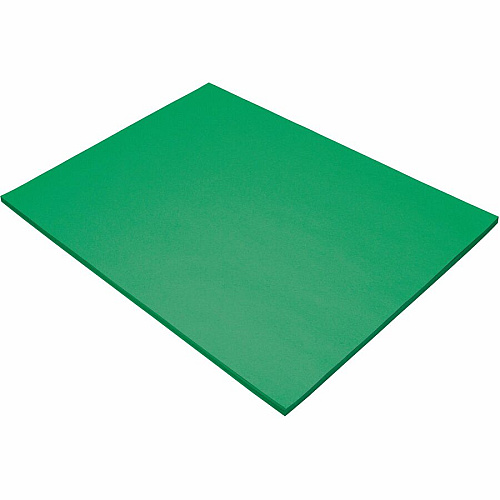 Pacon Color Brights Cardstock - Emerald Green Letter - 8 1/2" x 11" - 65 lb Basis Weight - Acid-free, Recyclable, Lignin-free, Buffered - Emerald Green - 100 / Pack (P101170)