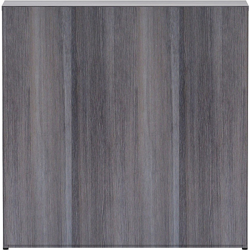 Lorell Laminate Bookcase 36" Width x 12" Depth x 36" Height - 3 x Shelf(ves) - Sturdy, Laminated, Contemporary Style, Square Edge, Adjustable Feet - Weathered Charcoal - Medium Density Fiberboard (MDF) - Assembly Required (LLR69626)