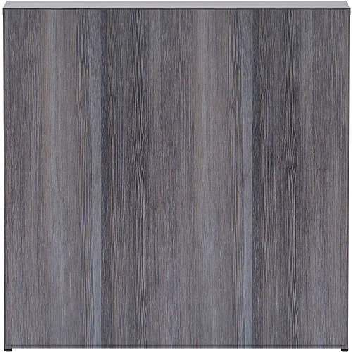Lorell Laminate Bookcase 36" Width x 12" Depth x 36" Height - 3 x Shelf(ves) - Sturdy, Laminated, Contemporary Style, Square Edge, Adjustable Feet - Weathered Charcoal - Medium Density Fiberboard (MDF) - Assembly Required (LLR69626)