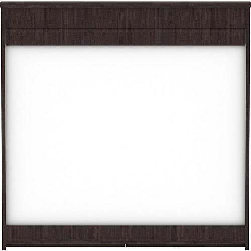 Lorell Dry-erase Whiteboard Presentation Cabinet Hinged Door, Dry Erase Surface - 47.3" Height x 47.3" Width x 4.8" Depth - 1 Each (LLR18275)
