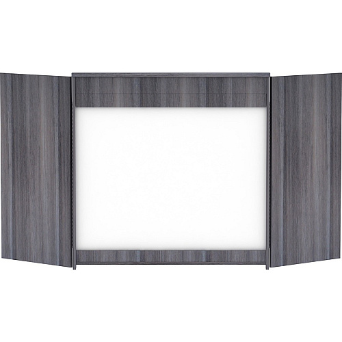 Lorell Dry-erase Whiteboard Presentation Cabinet Hinged Door, Dry Erase Surface - 47.3" Height x 47.3" Width x 4.8" Depth - 1 Each (LLR69625)