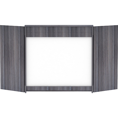 Lorell Dry-erase Whiteboard Presentation Cabinet Hinged Door, Dry Erase Surface - 47.3" Height x 47.3" Width x 4.8" Depth - 1 Each (LLR69625)