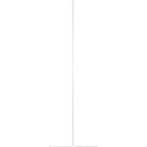 Lorell T-base Standing Sign Holders Support 8.50" x 11" Media - Acrylic - Clear - 2 / Pack (LLR49207)
