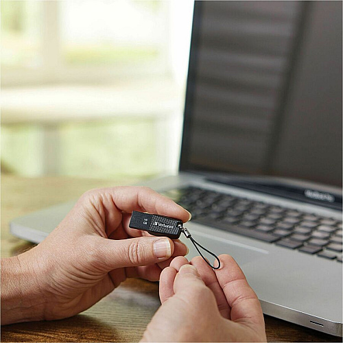 Verbatim 16GB Ergo USB Flash Drive - Black 16 GB - USB 2.0 - Black - Lifetime Warranty - 1 Each (70875)