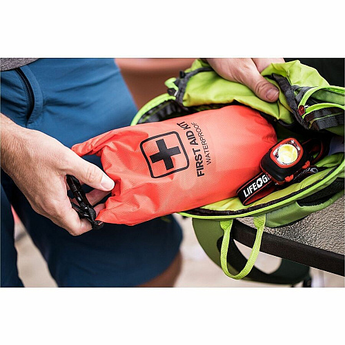 Life+Gear Survival/First Aid Kit Plastic, Fabric, Glass - Red - 2 (413820)