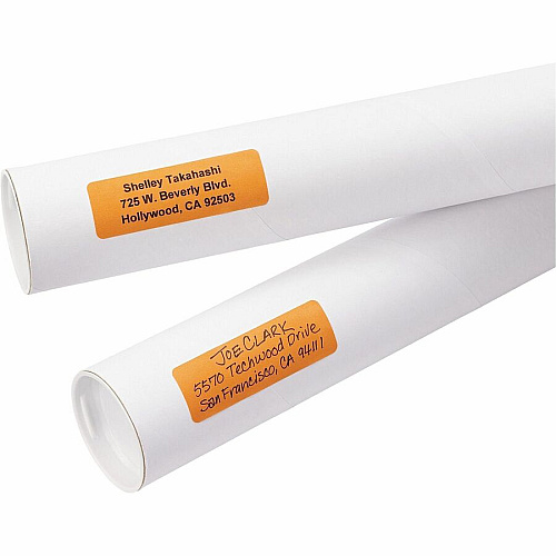 Avery&reg; Rectangular Removable Color Coding Labels on Small Sheets 1" Height x 1" Width x 3" Length - Removable Adhesive - Rectangle - Matte - Neon Yellow, Neon Orange, Neon Green - Paper - 3 / Sheet - 24 Total Sheets - 72 Total Label(s) - 1 Car (06722)