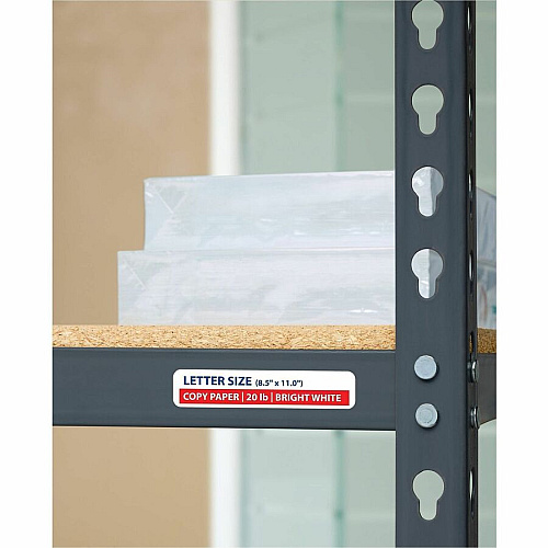 Avery&reg; Permanent Durable ID Labels with Sure Feed(R) Technology 5/8" Height x 3" Width x 3" Length - Permanent Adhesive - Rectangle - Laser, Inkjet - Matte - White - Film - Water Resistant - 32 / Sheet - 8 Total Sheets - 1280 Total Label(s) -  (06792)