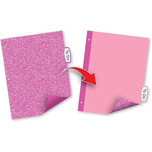 Avery&reg; Big Tab Reversible Fashion Dividers 120 x Divider(s) - 120 Write-on Tab(s) - 5 - 5 Tab(s)/Set - 8.5" Divider Width x 11" Divider Length - 3 Hole Punched - Multicolor Paper Divider - Multicolor Paper Tab(s) - Hole-punched, Reversible, Pr (24928)