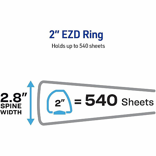 Avery&reg; DuraHinge Ring Binder 2" Binder Capacity - Letter - 8 1/2" x 11" Sheet Size - 540 Sheet Capacity - 540 x 2" Ring - Fastener: Ring - Pocket: 4, Internal - Polypropylene - Green - Adhesive, Clear Overlay, Durable Hinge, Heavy Duty, Label  (79683)