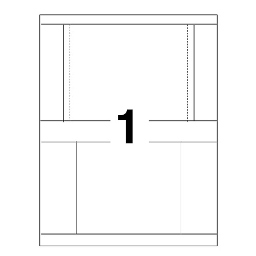 Avery&reg; Jewel Case Insert Matte - Print-to-the-edge - White - 200/Pack - 5 / Carton (08693)