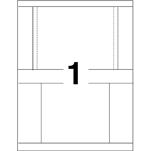 Avery&reg; Jewel Case Insert Matte - Print-to-the-edge - White - 200/Pack - 5 / Carton (08693)