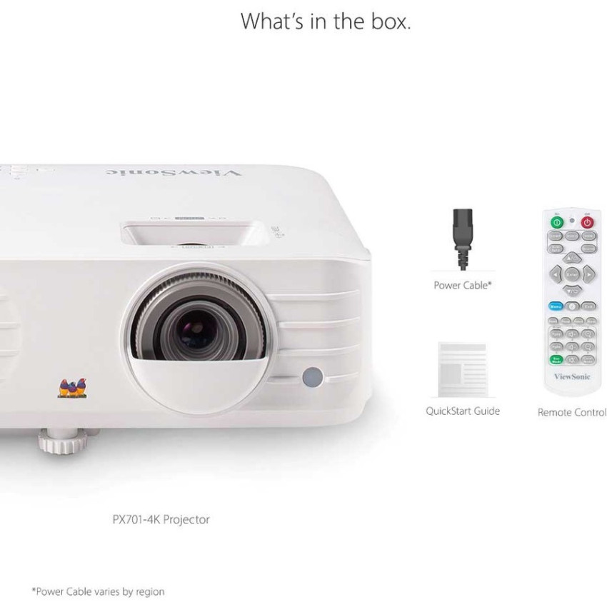 Viewsonic PX701-4K DLP Projector | OfficeCrave.com