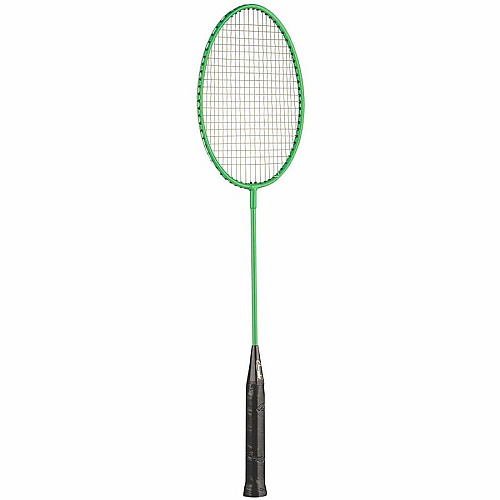 Champion Sports Tempered Steel Badminton Racket Set Red, Orange, Yellow, Green, Blue, Purple - Nylon, Leather, Tempered Steel - 6 / Set (BR20SET)