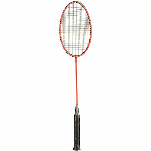 Champion Sports Tempered Steel Badminton Racket Set Red, Orange, Yellow, Green, Blue, Purple - Nylon, Leather, Tempered Steel - 6 / Set (BR20SET)