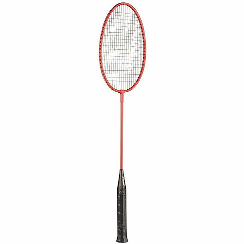 Champion Sports Tempered Steel Badminton Racket Set Red, Orange, Yellow, Green, Blue, Purple - Nylon, Leather, Tempered Steel - 6 / Set (BR21SET)
