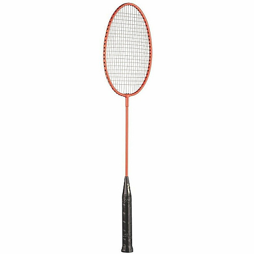 Champion Sports Tempered Steel Badminton Racket Set Red, Orange, Yellow, Green, Blue, Purple - Nylon, Leather, Tempered Steel - 6 / Set (BR21SET)