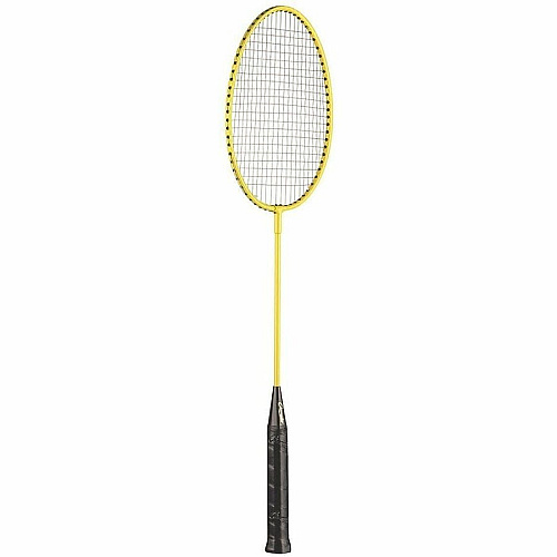 Champion Sports Tempered Steel Badminton Racket Set Red, Orange, Yellow, Green, Blue, Purple - Nylon, Leather, Tempered Steel - 6 / Set (BR21SET)