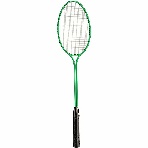 Champion Sports Tempered Steel Twin Shaft Badminton Racket Set Red, Orange, Yellow, Green, Blue, Purple - Nylon, Leather, Tempered Steel - 6 / Set (BR30SET)