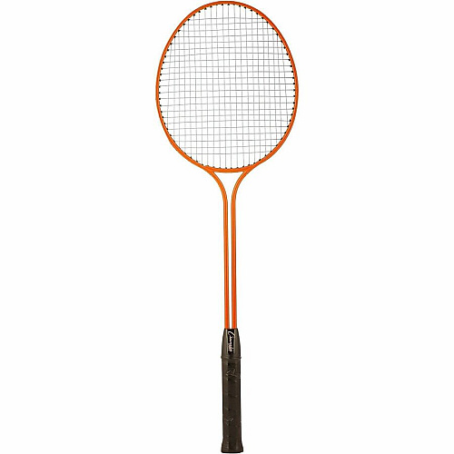 Champion Sports Tempered Steel Twin Shaft Badminton Racket Set Red, Orange, Yellow, Green, Blue, Purple - Nylon, Leather, Tempered Steel - 6 / Set (BR31SET)