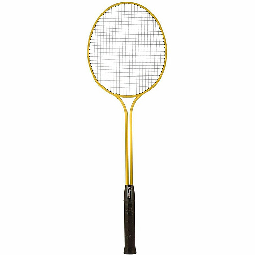Champion Sports Tempered Steel Twin Shaft Badminton Racket Set Red, Orange, Yellow, Green, Blue, Purple - Nylon, Leather, Tempered Steel - 6 / Set (BR31SET)