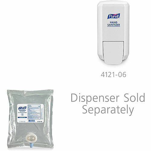 PURELL&reg; Hand Sanitizer Gel Fragrance-free Scent - 1.06 quart - Kill Germs - Hand, Skin - Clear - Dye-free, Fragrance-free, Unscented, Bio-based - 1 Each (416308)