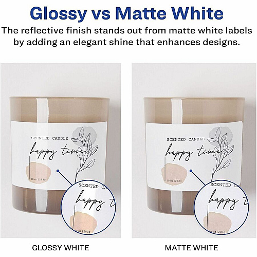 Avery&reg; Easy Peel Glossy Address Labels 1" Width x 2 5/8" Length - Permanent Adhesive - Rectangle - Laser, Inkjet - Glossy - White - Paper - 30 / Sheet - 10 Total Sheets - 300 Total Label(s) - 1 Carton (06525)