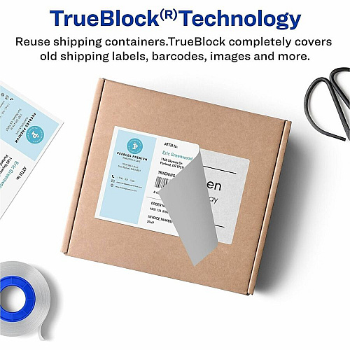 Avery&reg; TrueBlock Paper Receipt Shipping Labels 5 1/16" Width x 7 5/8" Length - Permanent Adhesive - Rectangle - Inkjet - Matte - White - Paper - 1 / Sheet - 125 Total Sheets - 125 Total Label(s) - 1 Carton (08127)