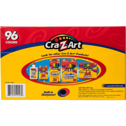 ☆CRAL☆ Crayola Bulk Colored Pencils for Kids (24 Boxes of 12