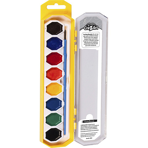 Cra-Z-Art Washable Watercolors Set 1 Each - Multicolor (1065172)