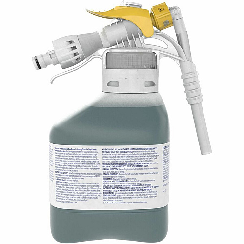 Diversey Crew Restroom Disinfectant Cleaner 50.7 fl oz (1.6 quart) - Fresh Scent - Deodorize, Rinse-free - Green - 2 / Carton (3063437)