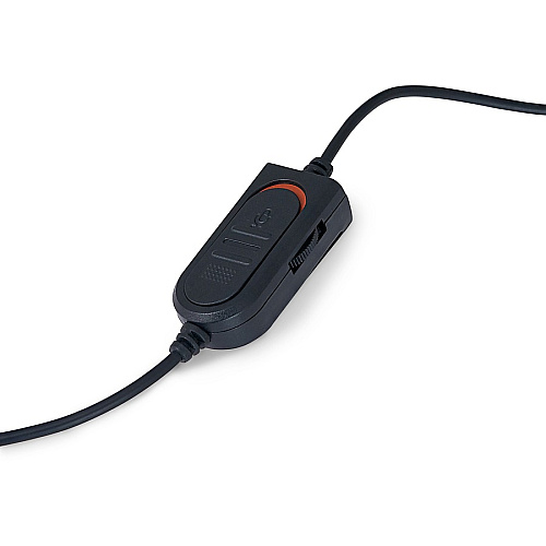 Verbatim Mono Headset with Microphone and In-Line Remote Mono - Mini-phone (3.5mm) - Wired - 32 Ohm - 20 Hz to 20 kHz - Over-the-head - Monaural - Circumaural - 5.25 ft Cable - Omni-directional Microphone (70722)