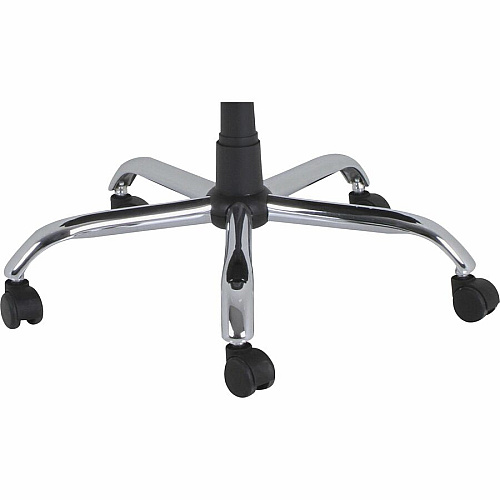 Lorell High-capacity Mesh High-back Task Chair Fabric Seat Material - Mid Back - 5-star Base - Black - 1 Each (LLR62625)