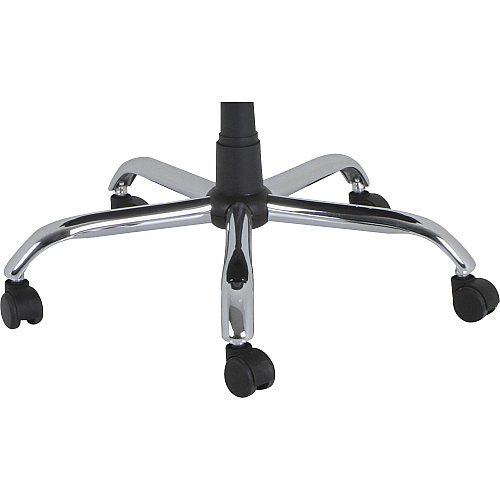 Lorell High-capacity Mesh High-back Task Chair Fabric Seat Material - Mid Back - 5-star Base - Black - 1 Each (LLR62625)
