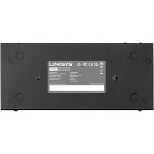 Linksys 8-Port Managed Gigabit PoE+ Switch with 2 1G SFP Uplinks 8 Ports - Manageable - 3 Layer Supported - Modular - 2 SFP Slots - 110 W PoE Budget - Optical Fiber, Twisted Pair - PoE Ports - 5 Year Limited Warranty - TAA Compliant (LGS310MPC)