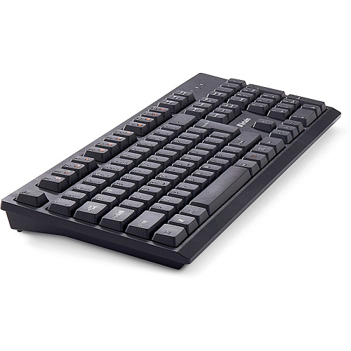 Verbatim Wireless Keyboard and Mouse USB Type A Wireless Bluetooth 2.40 GHz Keyboard - USB Type A Wireless Mouse - Optical - 1000 dpi - Multimedia Hot Key(s) - Symmetrical - AA, AAA - Compatible with Windows, Mac - 1 Each (70724)